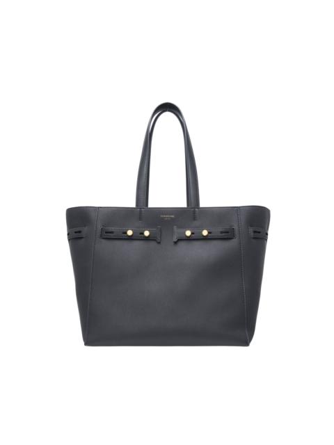 Thom Browne small logo-detail tote bag