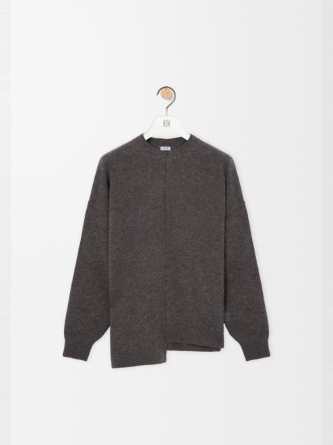 Loewe Asymmetric sweater in wool