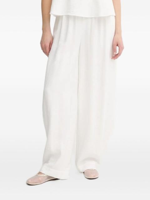GESTUZ drawstring straight trousers