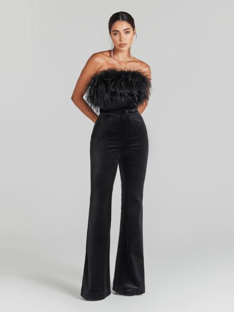 NADINE MERABI Colette Black Jumpsuit