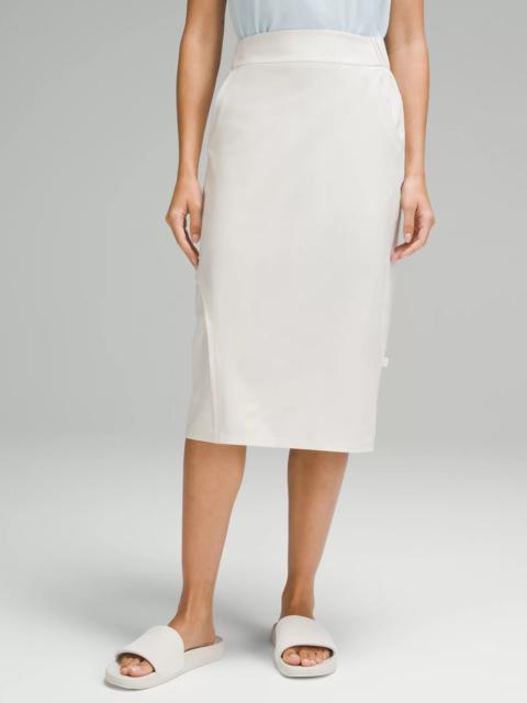 lululemon Travel Woven™ High-Rise Straight-Fit Skirt