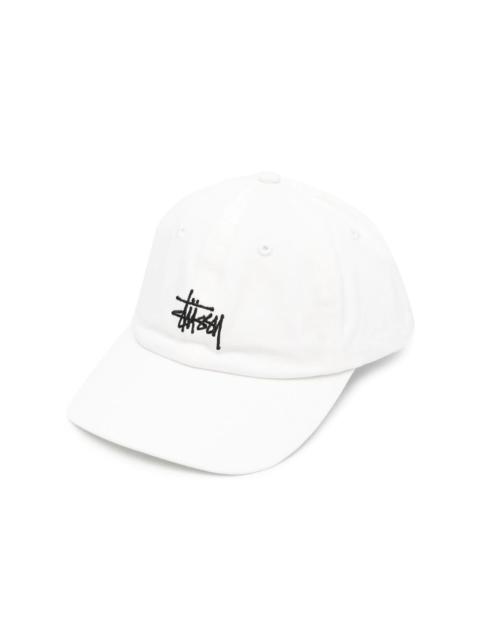 Stüssy logo embroidered baseball cap