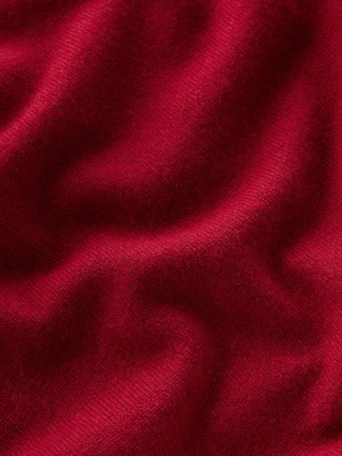 BODEN Eva Cashmere Vest-Red Liquorice
