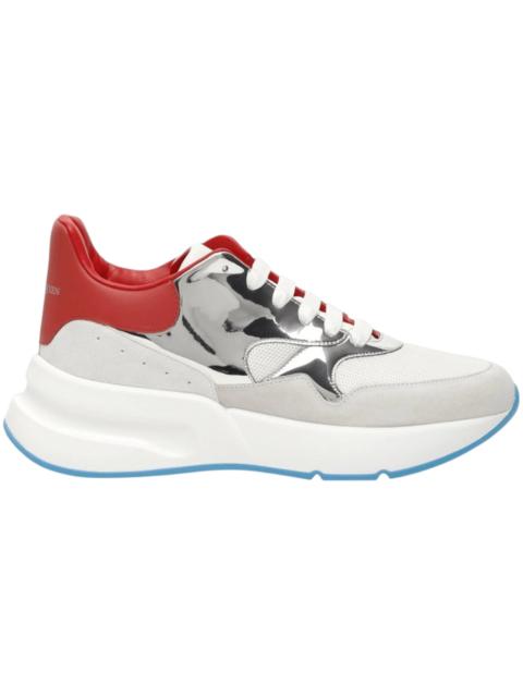 Alexander McQueen Alexander McQueen Runner White Red SIlver