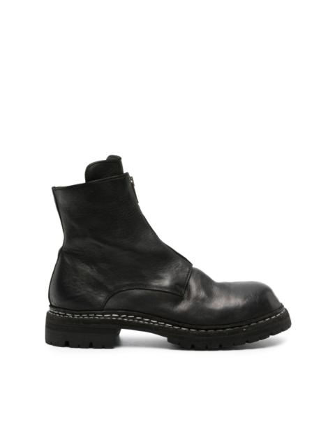 Guidi GR05 leather ankle boots