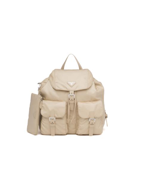 Prada Re-Nylon medium backpack with pouch