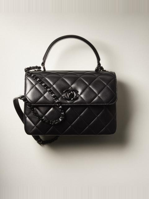 CHANEL Flap Bag with Top Handle