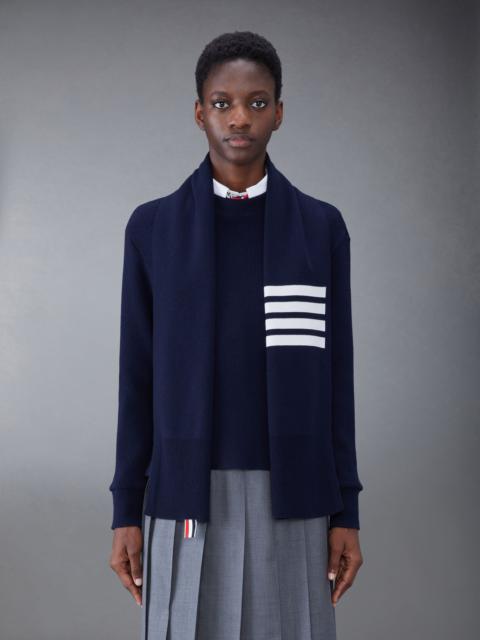 Thom Browne 2-in-1 4-bar stripe jumper