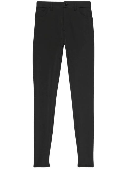 BALENCIAGA Slim Pants in Black Faded