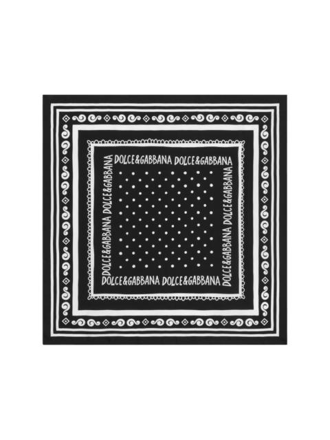 Dolce & Gabbana bandana-print scarf