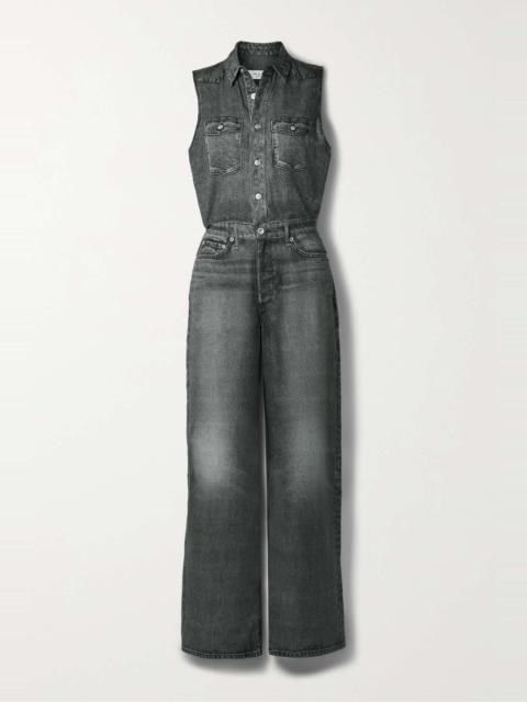 rag & bone Liquid Miramar printed TENCEL-jersey jumpsuit