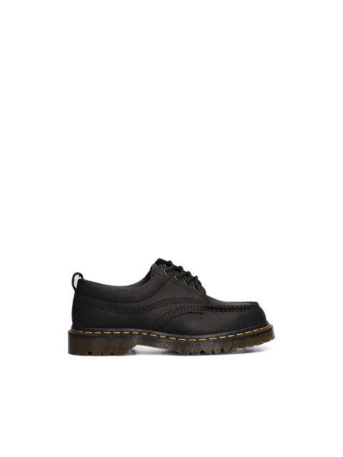 Dr. Martens Lowell 4 Eye Crazy Horse leather lace-up loafers