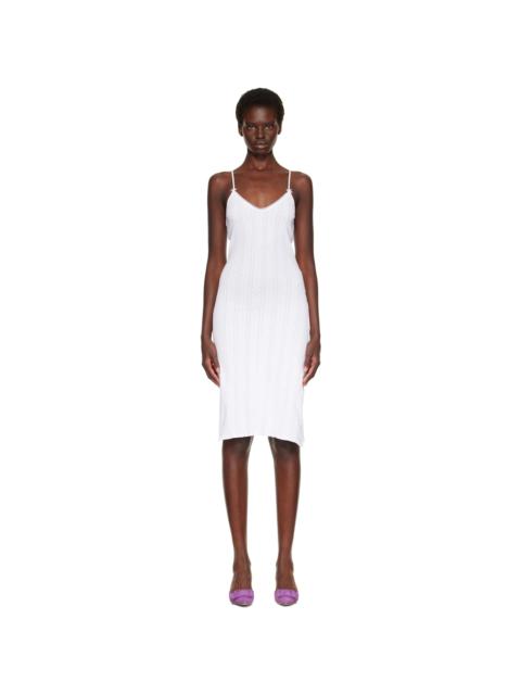Cou Cou White 'The Midi Slip' Midi Dress