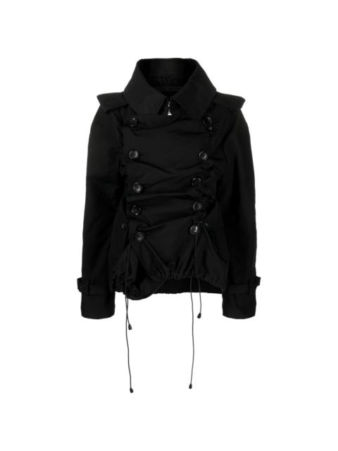 ruched padded jacket