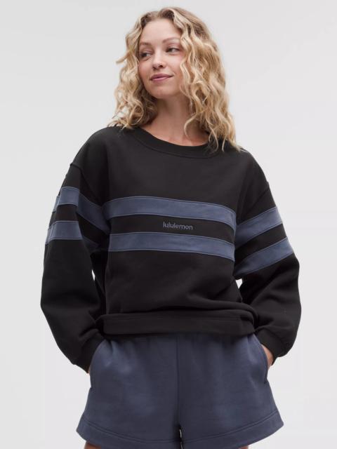 lululemon Women's Steady State Oversized Pullover *Stripe