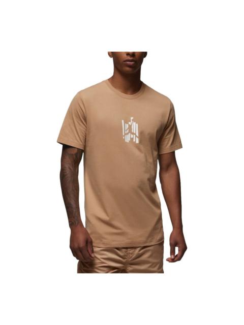 Jordan Air Jordan Brand Graphic T-Shirt Asia Sizing 'Khaki' FD7026-200