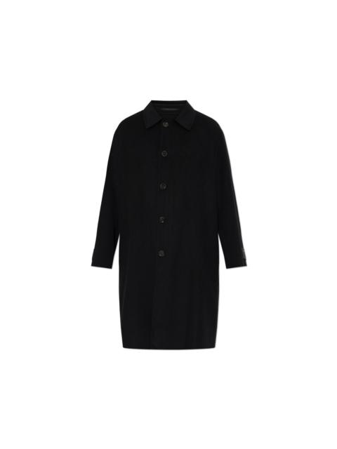 Maison Margiela MM6 MAISON MARGIELA Black Wool Coat New & Authentic (Men's S