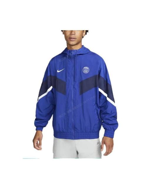 Nike Paris Saint-Germain Strike Woven Soccer Jacket 'Old Royal' DN3081-417
