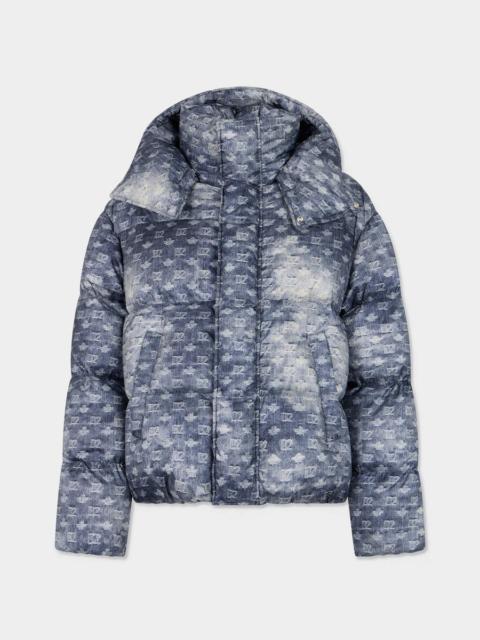 DSQUARED2 D2 MONOGRAM DOWN JACKET
