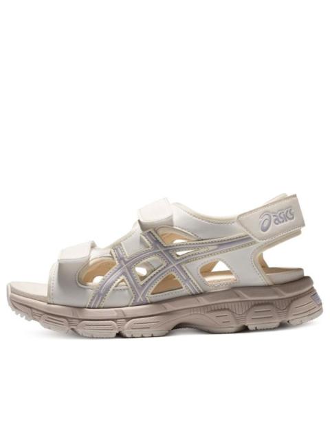 Asics ASICS Kahana Sd Outdoor Sports Unisex Beige Purple Sandals 'Cream Graypurple' 1203A130-102