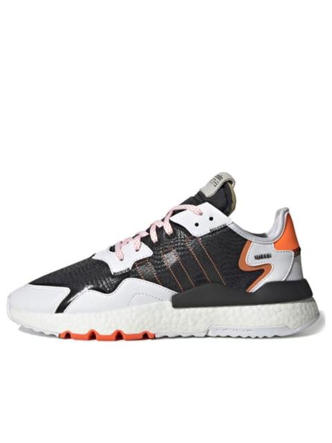 adidas adidas originals Nite Jogger 'Cloud White/Core Black/Solar Orange' FU6842