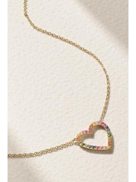 ROXANNE FIRST 14-karat Gold Sapphire Necklace