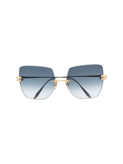 DITA gradient butterfly-frame sunglasses