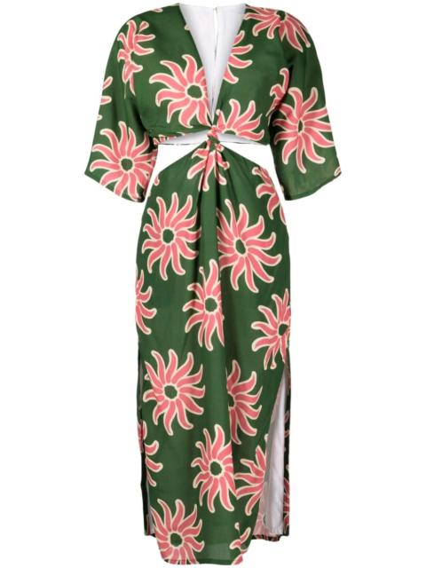 CALA de la CRUZ Tado cut-out maxi dress