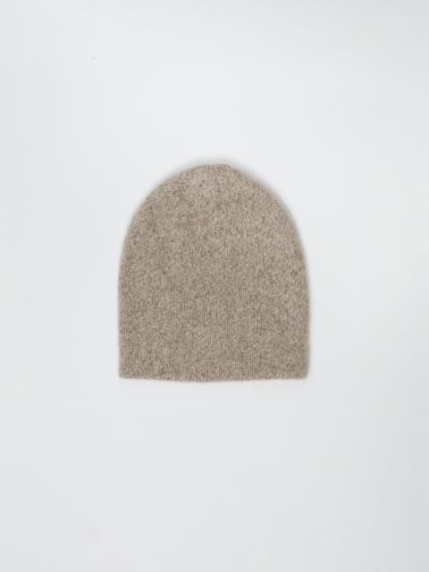 FRENCKENBERGER Cashmere Silk Beanie Marl — Hickory