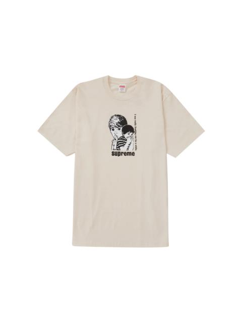 Supreme 대 Freaking 아웃 티 '자연 이름 *
