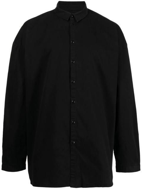 Toogood band-collar cotton shirt