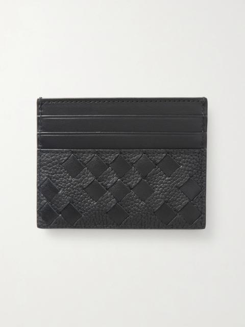 Bottega Veneta Diamonds Dover Intrecciato Leather Cardholder