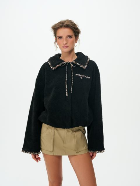 For Love & Lemons Natasha Sherpa Jacket