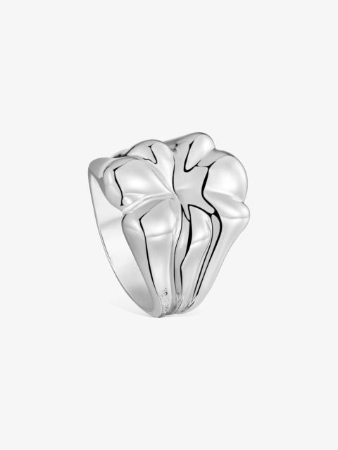 TOUS Silver bear Signet ring TOUS Bold Motif