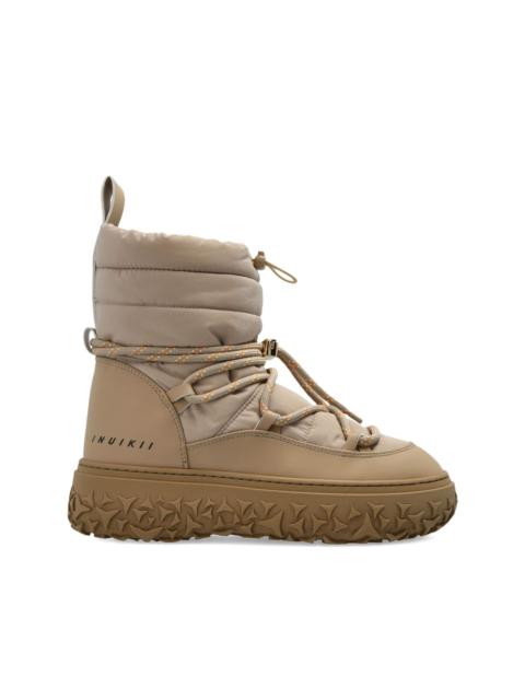 INUIKII padded lace-up boots