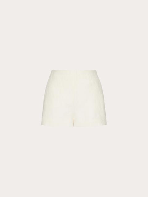 Valentino TOILE ICONOGRAPHE CREPE COUTURE SHORTS