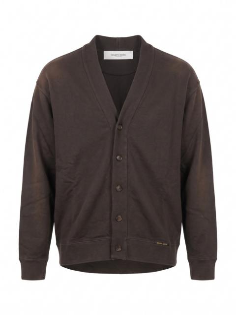 Golden Goose Garment Dyed Cardigan