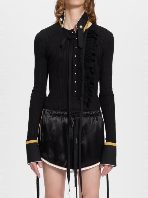 Ann Demeulemeester Karsten High Stand Collar Shirt