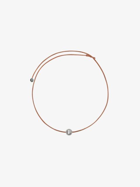 SPRWMN SILVER SIGNATURE PEARL CHOKER