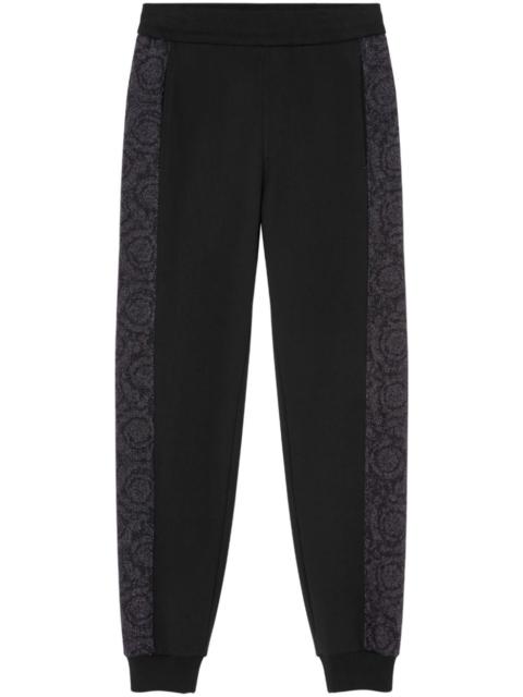 VERSACE side-stripe track pants