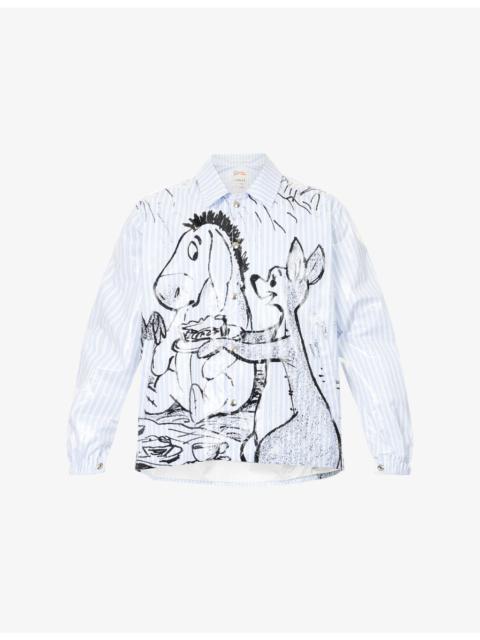 S.S.DALEY Harry Lambert for S.S Daley x Disney Slice Of Pie Striped Cotton Jacket