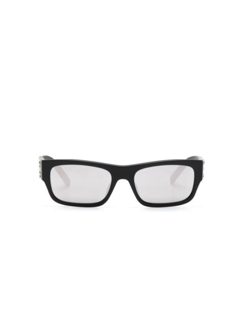 Givenchy 4G-motif rectangle-frame sunglasses