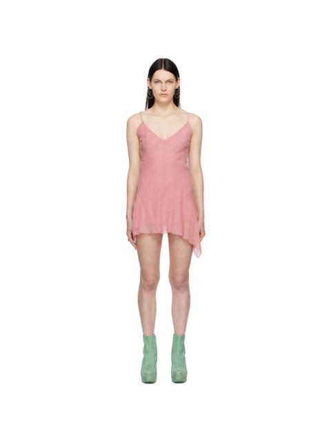 KNWLS Pink Spira Minidress