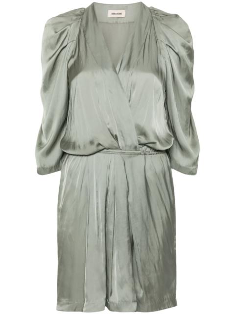 Zadig & Voltaire Ruz satin minidress