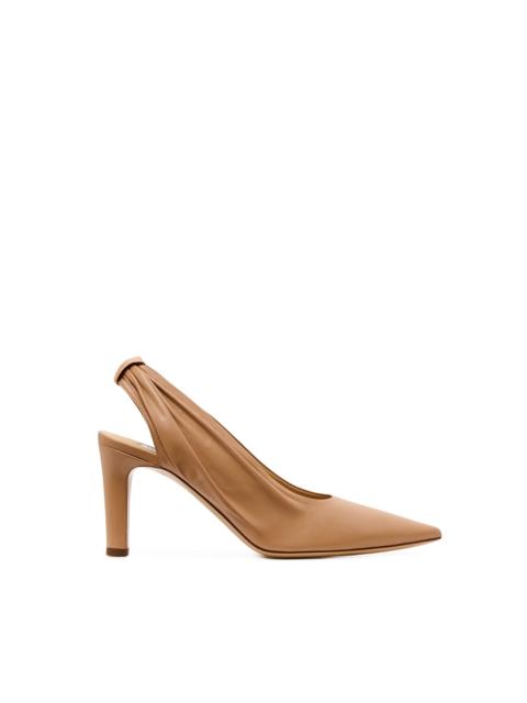 GABRIELA HEARST Amari Slingback Pump in Nude Leather