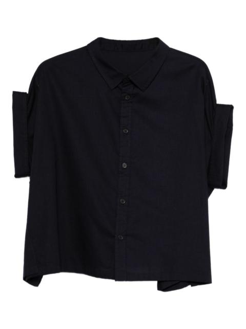 Y's cuffed cotton shirt
