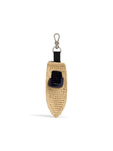 PATOU boat-shape keyring