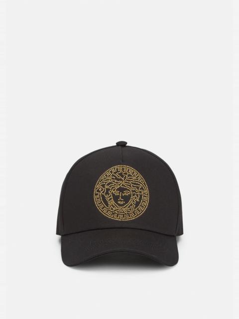 VERSACE Medusa Studded Cap