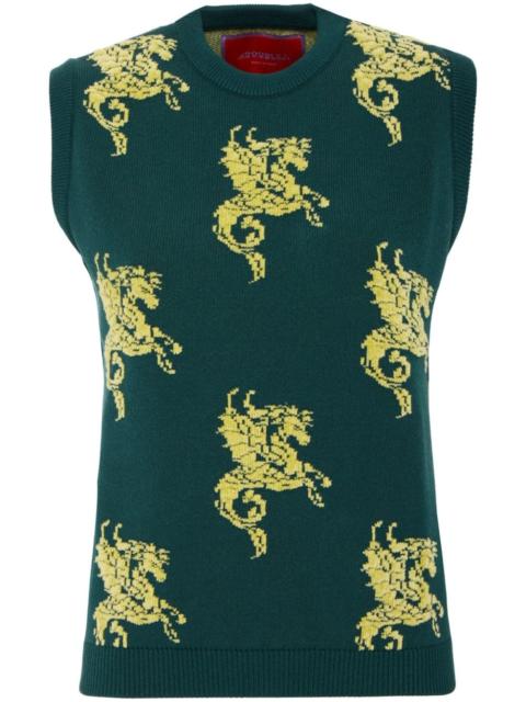 La DoubleJ Gryphos knitted top