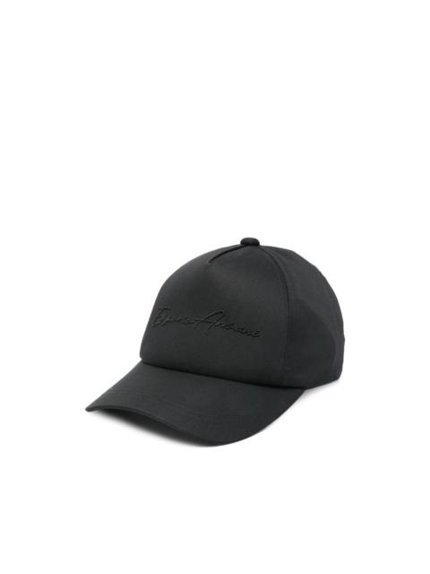 EMPORIO ARMANI logo-embroidered cap